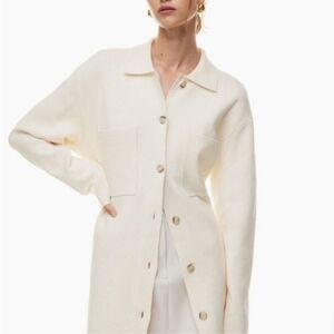 Aritzia Babaton Society Sweater - size small in cream-birch